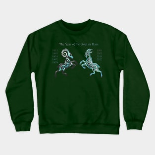 Chinese Ram/Chinese Goat Crewneck Sweatshirt